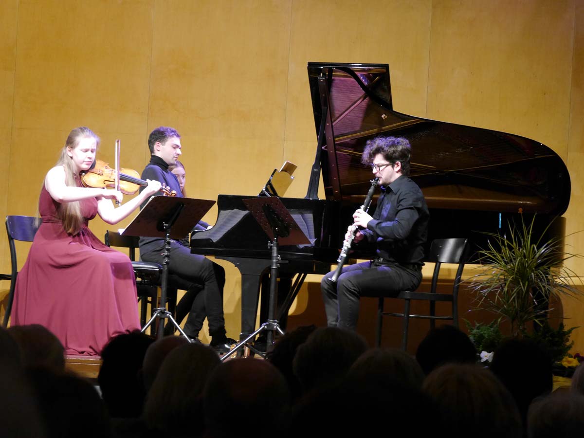 Das junge Ensemble AMBRA begeisterte bei den Klassischen Konzerten in der Mälzerei