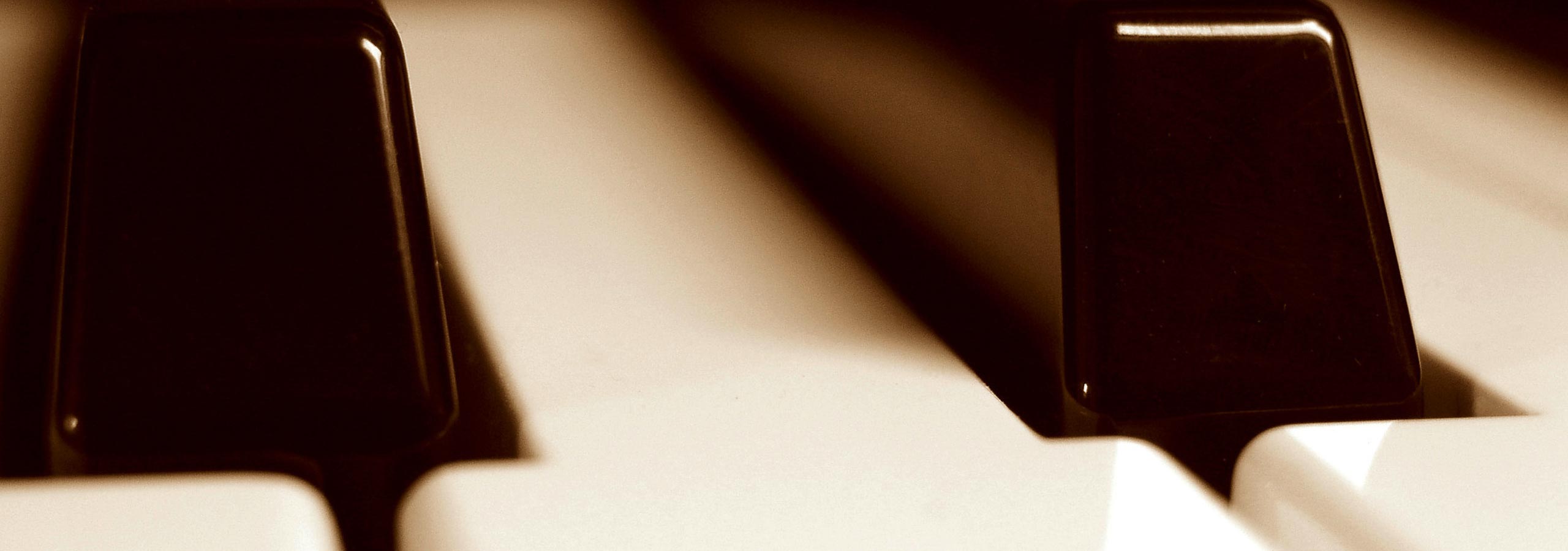 Nahaufnahme Klaviatur